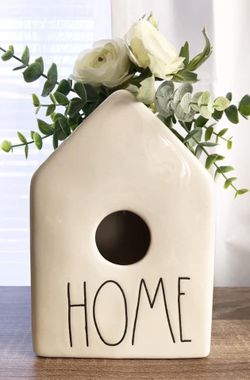Rae Dunn birdhouse