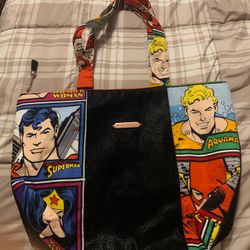 DC Superheroes Handcrafted Hand Bag