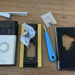 Ring Doorbell Camera With Mount