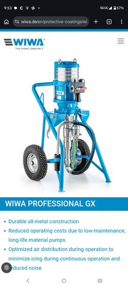 wiwa professional GX paint sprayer