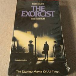 the exorcist (1973) vhs in mint condition-used once