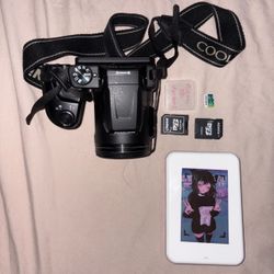 Nikon COOLPIX B500 Camera + Canon IVY Photo Printer Bundle