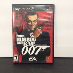 PlayStation 2 From Russia With Love 007