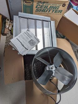 Maxx AIR 14" Fan With Shutter IF14UPS