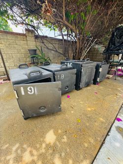 Hot boxes for catering