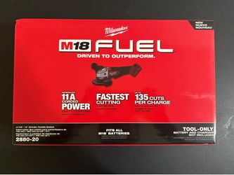NEW MILWAUKEE 2880 Grinder Fuel