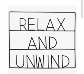 Relax and unwind bathroom wall decor
