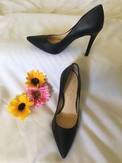 New Jessica Simpson Calexico high heels Black Sz 8.5