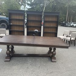 Thomas I’ll Table, Chairs And Bookshelves 