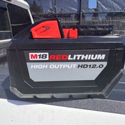 Milwaukee M18 High Output 12.0Ah Battery 