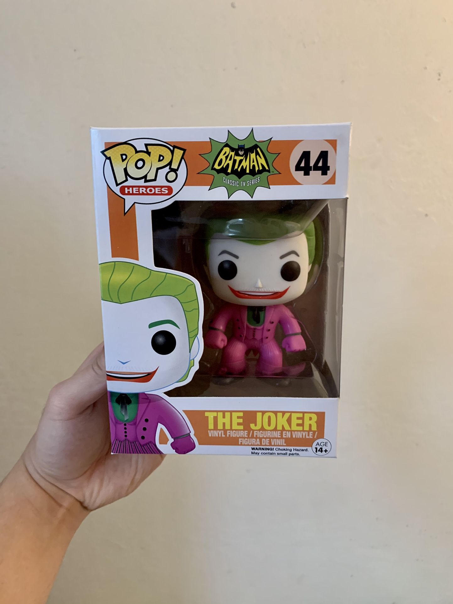 Funko Pop Batman Classic TV Series The Joker Figure