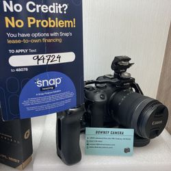 Canon R6 Mark II 24-105 Fully rigged open box set up