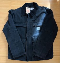 Stussy Washed Canvas Shop Jacket Size L - New