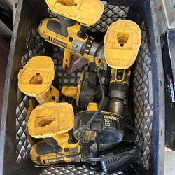 DEWALT used Drills Battery Tools 
