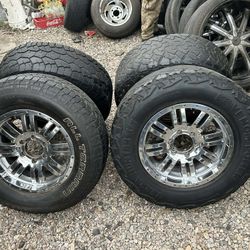 RIMS 265/70R17...6 LUGS FIT TOYOTA TACOMA NISSAN XTERRA NISSAN IZUSO RODEO NISSAN FRONTIER NISSAN PATHFINDER 