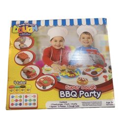 Super Dough BBQ Toy Party Ages 3+
