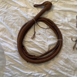 Real Cow Hide Leather Whip