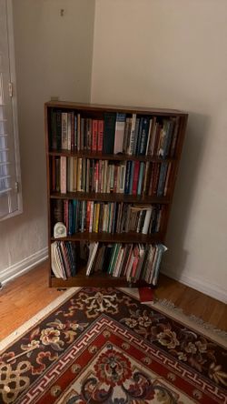 Wood Bookshelf / Bookcase