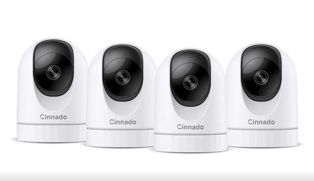 2K Home Security Cameras-2.4Ghz WiFi Indoor Camera with 360° Motion Detection for Pets/Nanny/Baby/Dog, 2 Way Audio, 24/7 SD Card Storage, Cloud Storag