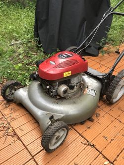 Broken lawn discount mower for sale