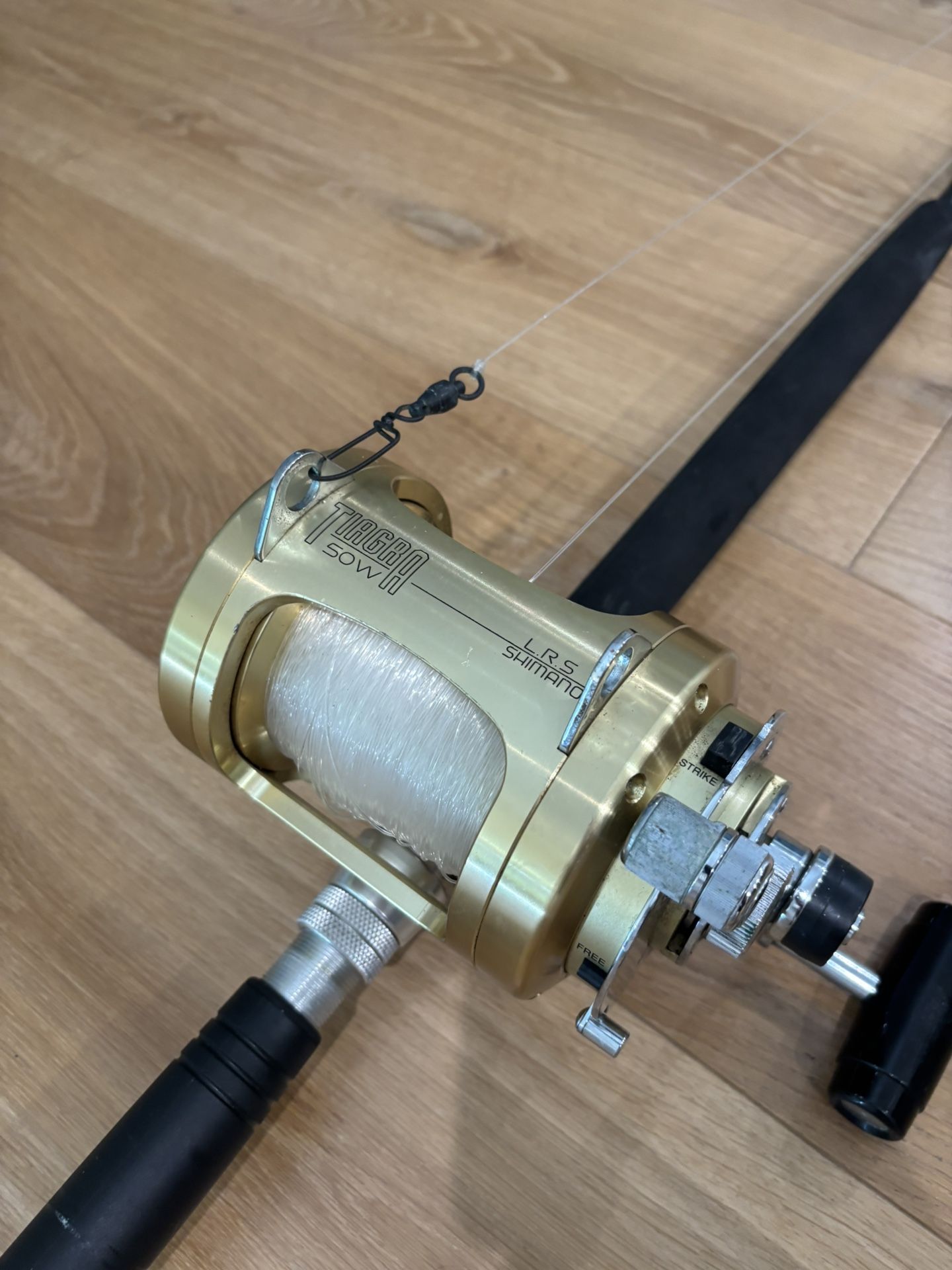 Shimano Tiagra 50W LRS Fishing Rod & Reel.