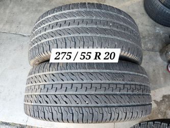 275 / 55 R 20 (2) TIRES DEXTERO