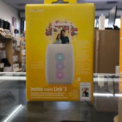 Fujifilm Instax Mini Link 3 Printer Brand New 