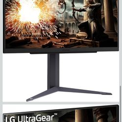 LG 27GS75Q-B 27-inch Ultragear (2560x1440) Gaming Monitor, 180Hz (O/C 200Hz), 1ms, IPS