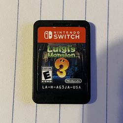 Luigi’s Mansion 3 Nintendo Switch NO CASE