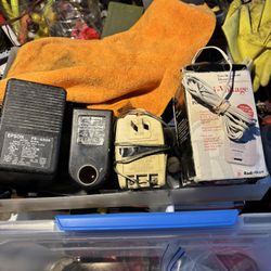 Miscellaneous Power Adapters And Kindle 