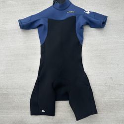 Quiksilver Boys Spring Wetsuit - Size 8 (Barely Used)
