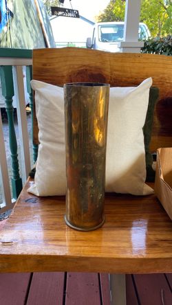 105MM BRASS SHELL VASE