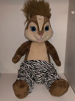 Build a Bear Teddy Bear Brittany (Alvin and the chipmunks ) Brit is Alvin’s girlfriend plush doll plushie