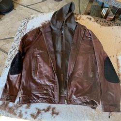 New Classic Men’s soft grade leather size M jacket