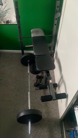 Gold gym weight bench