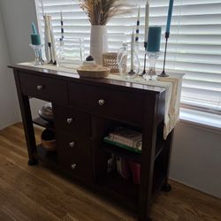 Solid Wood Sideboard