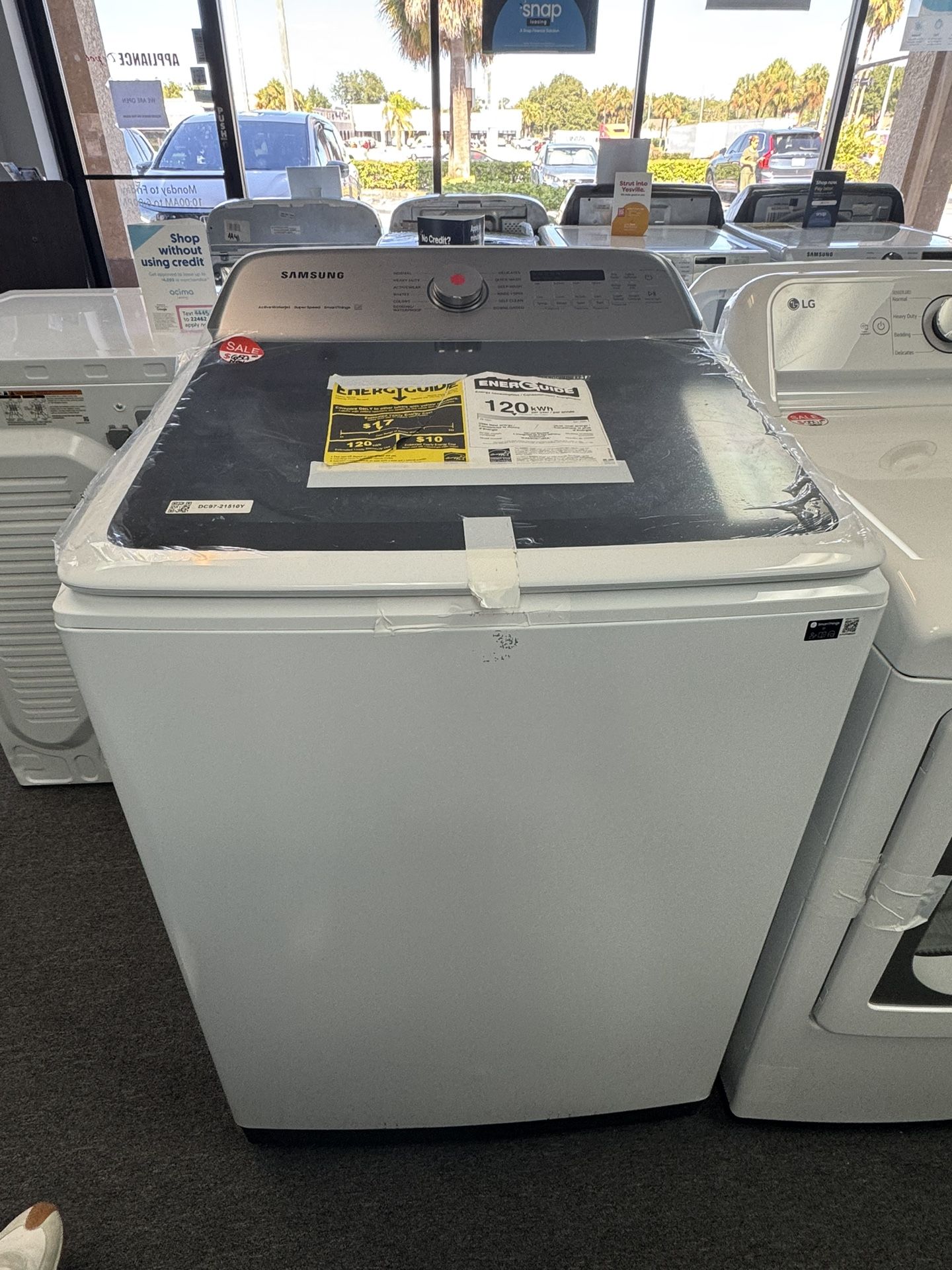 Samsung Washer Mega Capacity