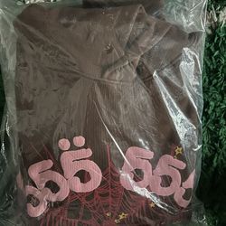 Spider Brown 555 Hoodie