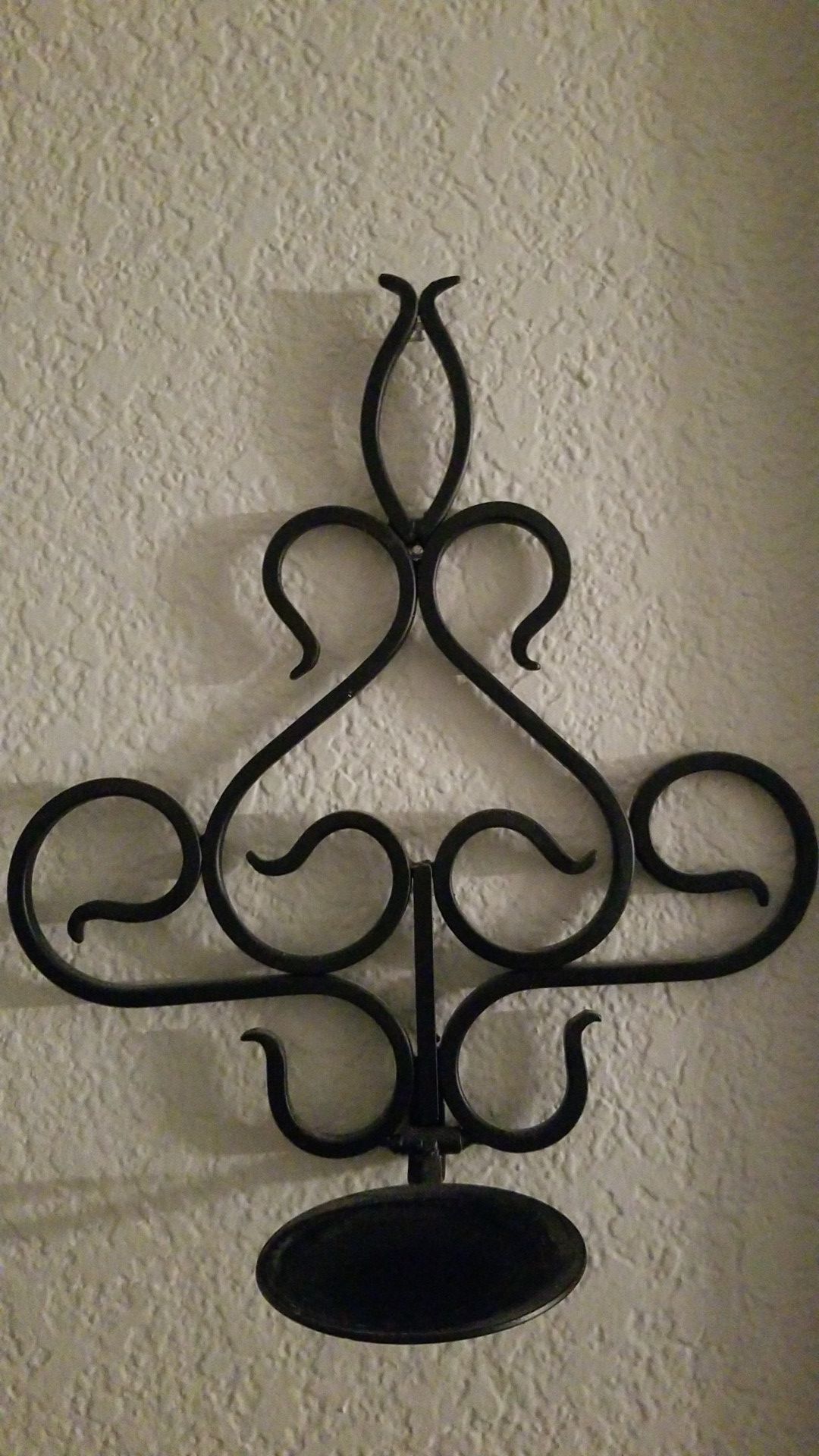 Candle wall holder/sconce