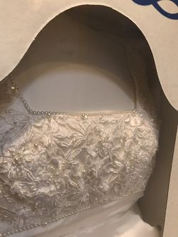 White wedding dress