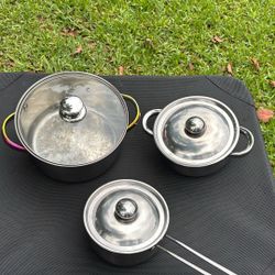 Camping Accessories/Cookware Six Piece  New Just Don’t Have The Packaging