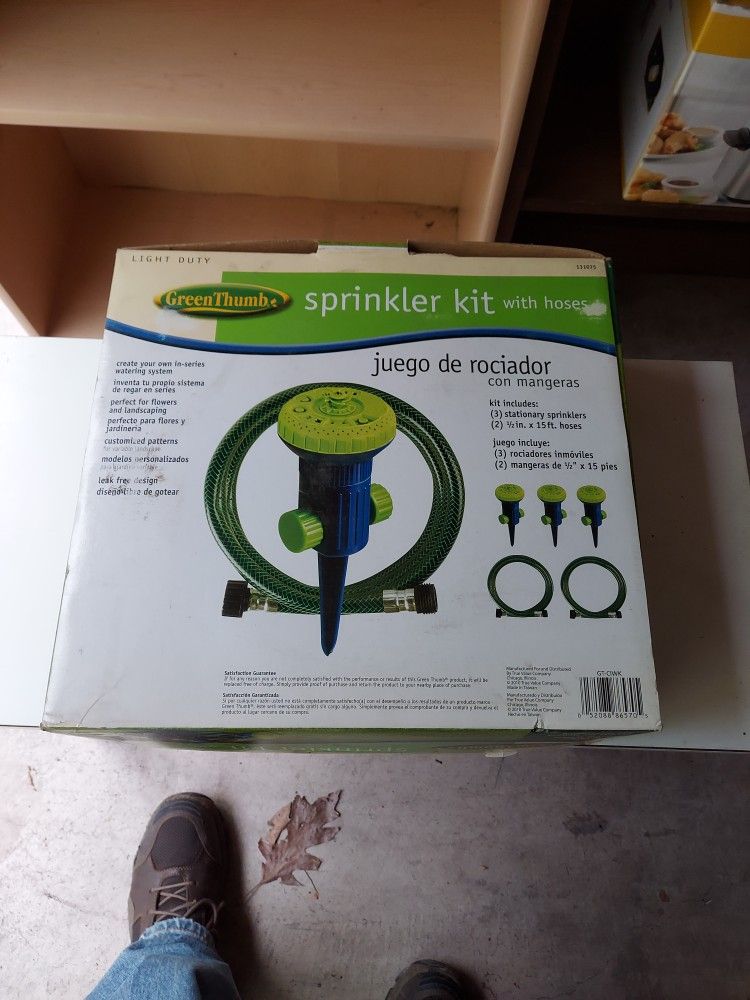 Lawn Sprinkler Kit