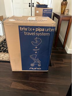 Nuna Triv LX PIPA urban Travel System NEW never opened