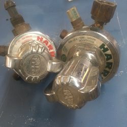 Harris Oxygen And Acetylene Gauges 