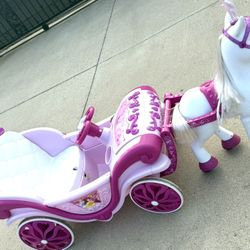Disney Princess Horse And Carriage