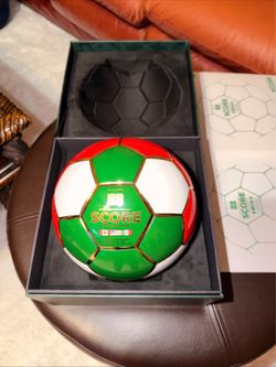 NEW Score Tequila Reposado Soccer Ball Bottle (Mexico Edition) – 750ml – Rare Collectible