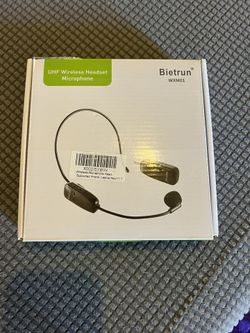 New Wireless Headset Microphone