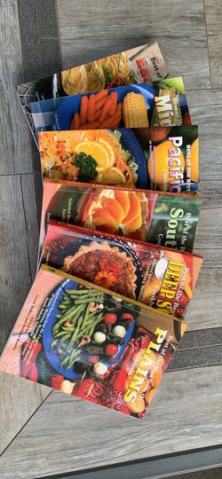 Set of 6 cookbooks from ‘The Best of the Best’