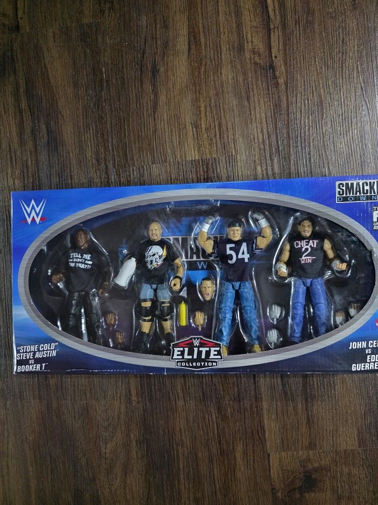 2024 WWE Elite Collection - SmackDown 25th Anniversary Figure 4 Pack (Exclusive)