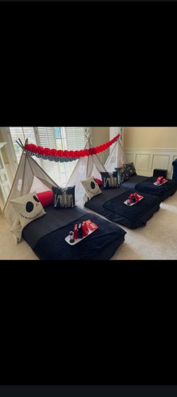 Teepee with inflatable bed 125 for all